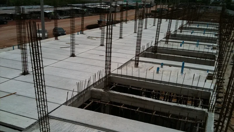 استفاده از دال بتنی در سقف